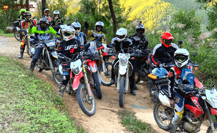 North Vietnam enduro motorbike tour