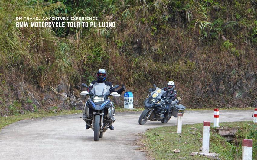 BMW motorbike tours to Pu Luong
