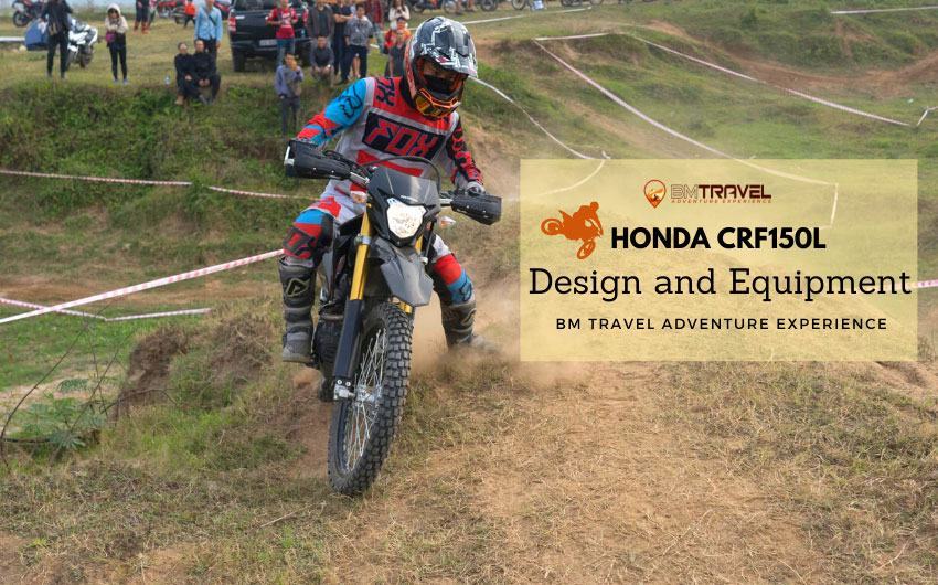 Honda crf 150 l - design and equipment 