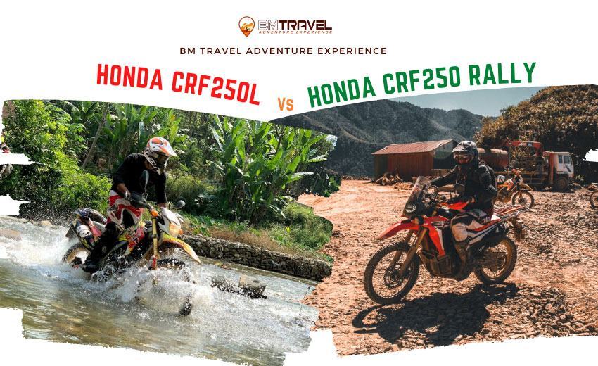 Honda CRF250L Rally vs. CRF250L Standard