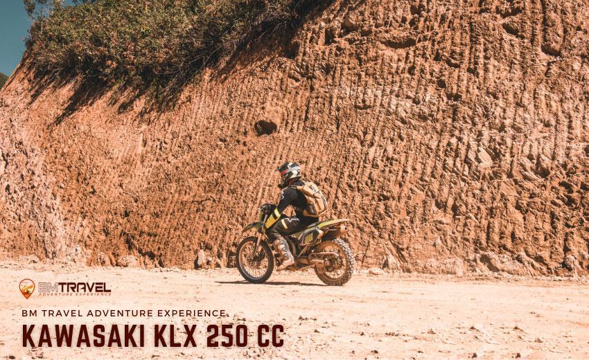 Vietnam motorbkie tours - Kawasaki KLX 250cc