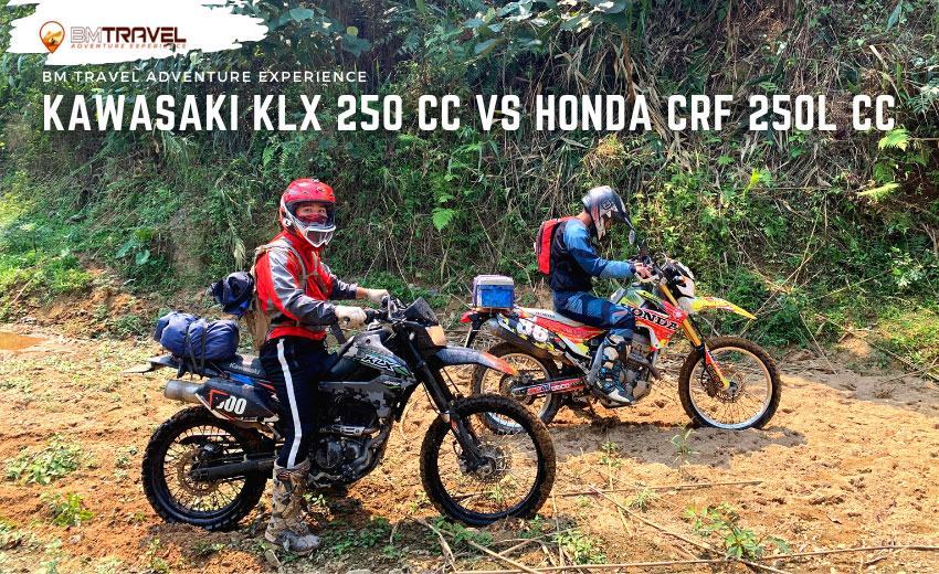 Kawasaki KLX 250cc vs Honda Crf 250cc