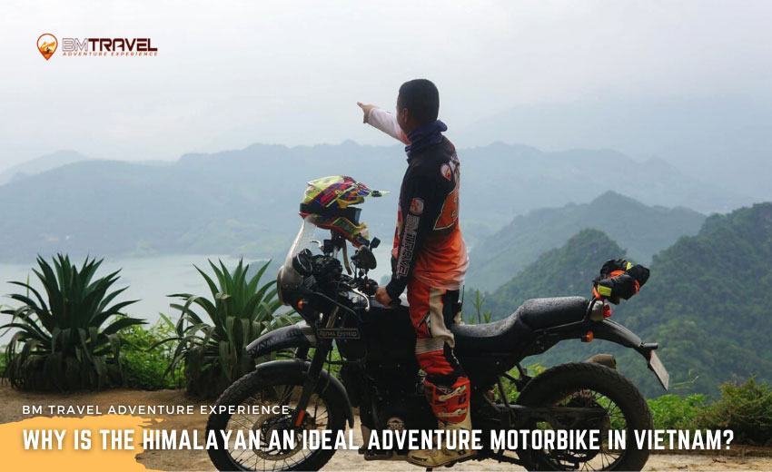 Why is the Himalayan an ideal adventure motorbike in Vietnam? - Excellent off-road experience