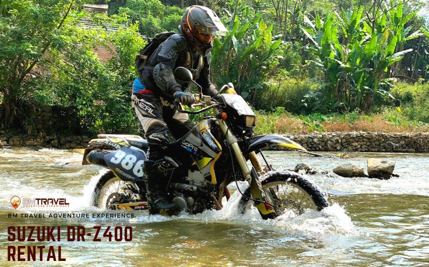 Vietnam motorbike rental - suzuki drz 400cc