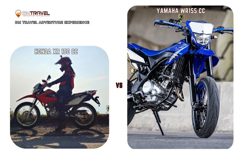 Honda XR 150cc vs WR 155cc