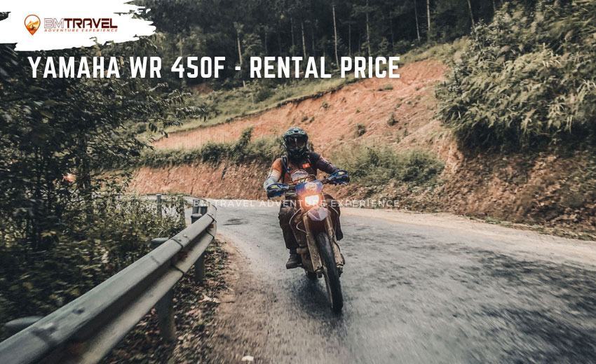 Yamaha WR 450 F - Rental Price